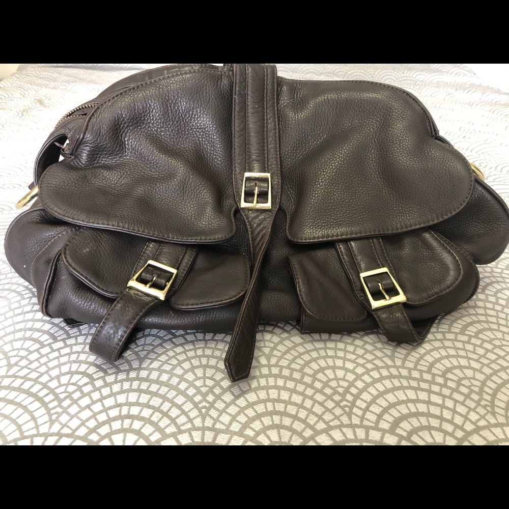 Gorgeous Bulga leather handbag from Fred Siegel